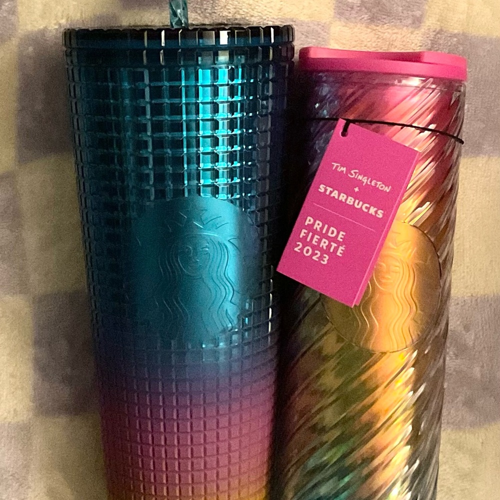 Pride Starbucks cups